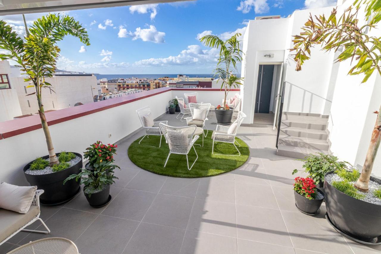 Flatguest Viriato - Wifi - Ac - Terraza Compartida Appartement Las Palmas Buitenkant foto