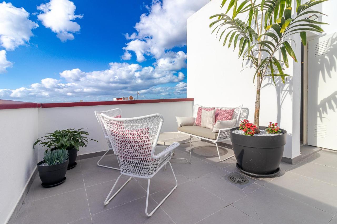 Flatguest Viriato - Wifi - Ac - Terraza Compartida Appartement Las Palmas Buitenkant foto