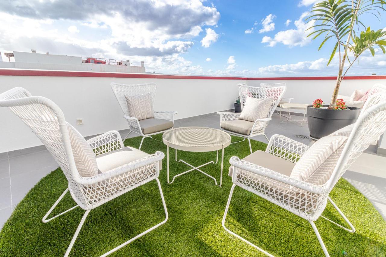 Flatguest Viriato - Wifi - Ac - Terraza Compartida Appartement Las Palmas Buitenkant foto